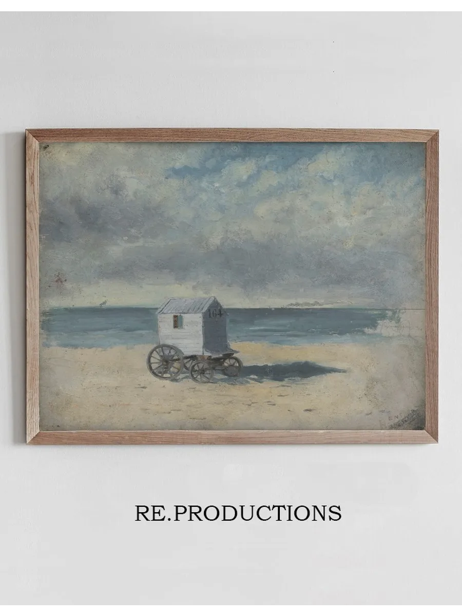 Bathing Hut on the Beach