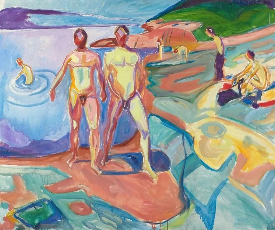 Bathing Men