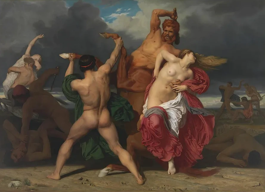 Battle Of The Centaurs And The Lapiths