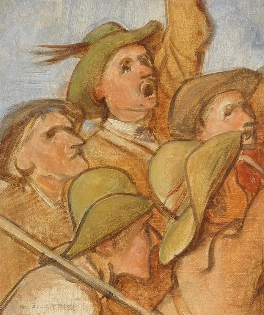 Bauern (tiroler Freiheitsk Mpfer) Lskizze