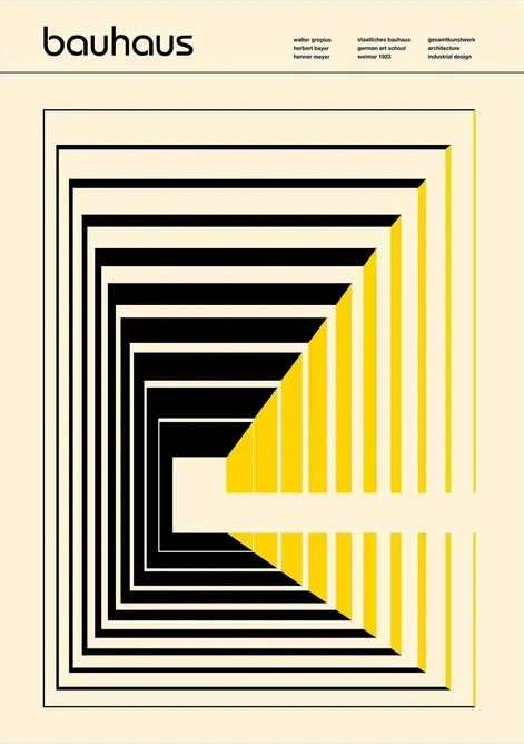 Bauhaus Abstract