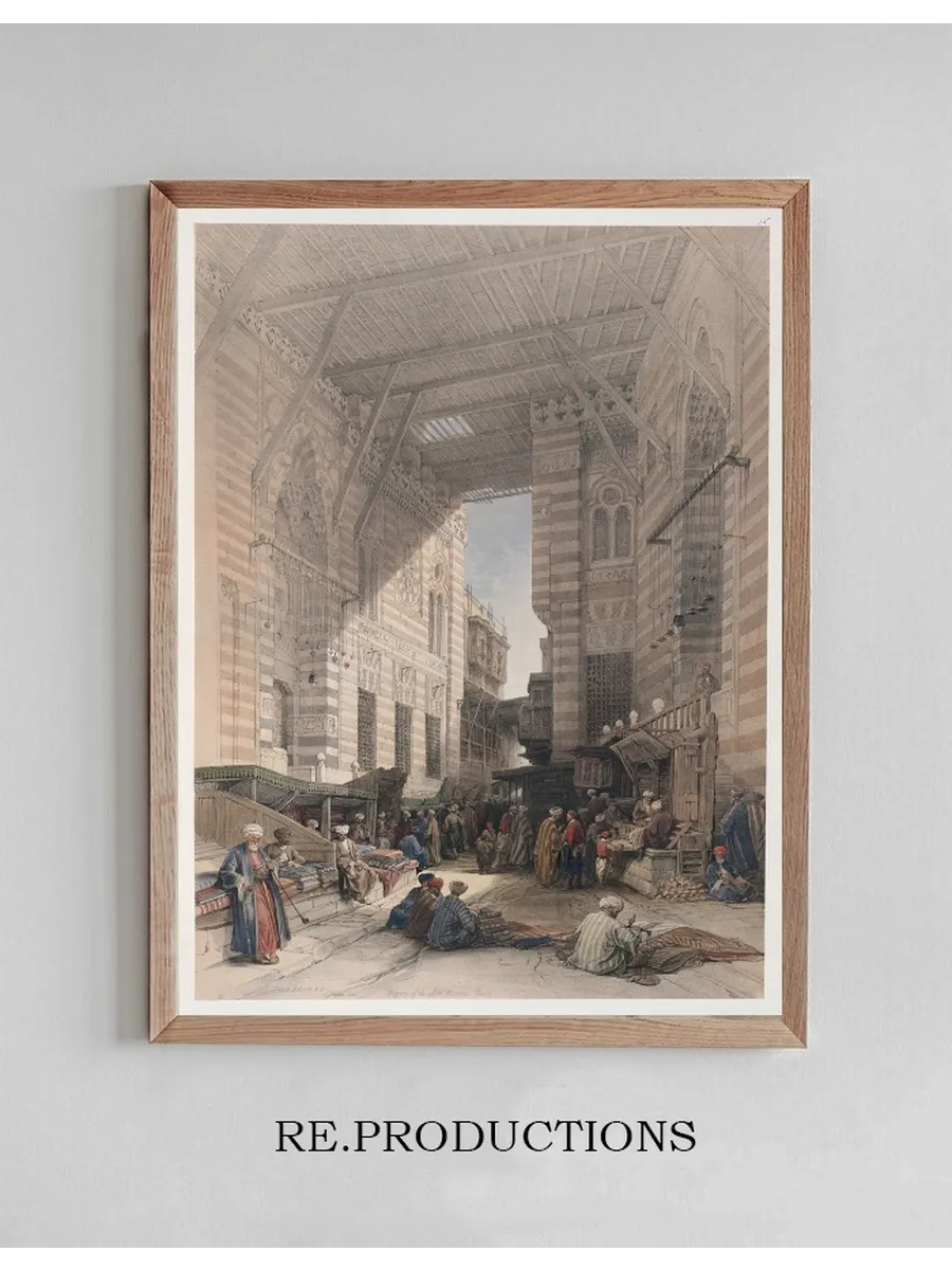 Bazaar of the Silk Mercers, Cairo
