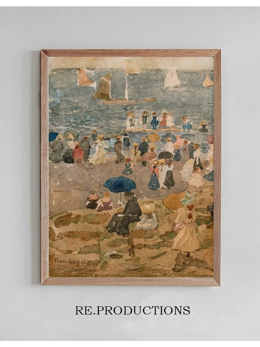 Beach Scene, North Shore