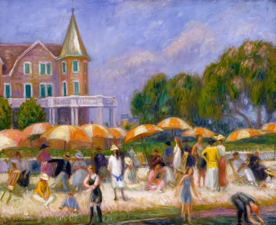 Beach Umbrellas at Blue Point