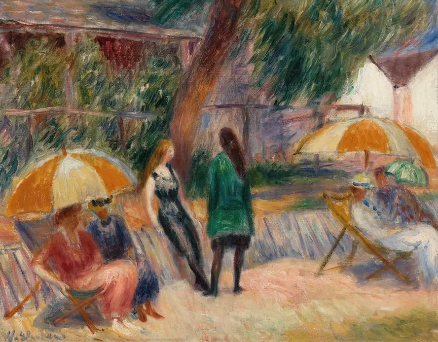 Beach with Figures, Bellport