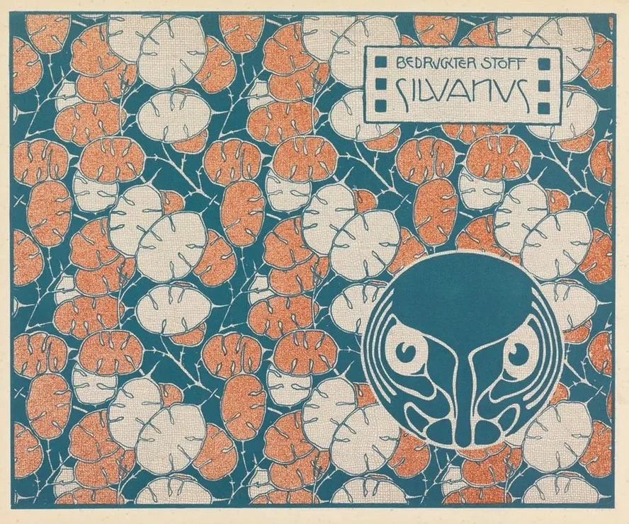 Bedruckter Stoff Silvanus (Silvanus Printed Fabric)