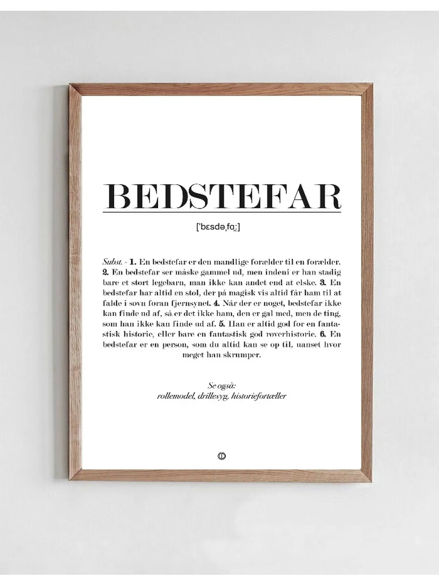 Bedstefar Definition