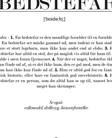 Bedstefar Definition