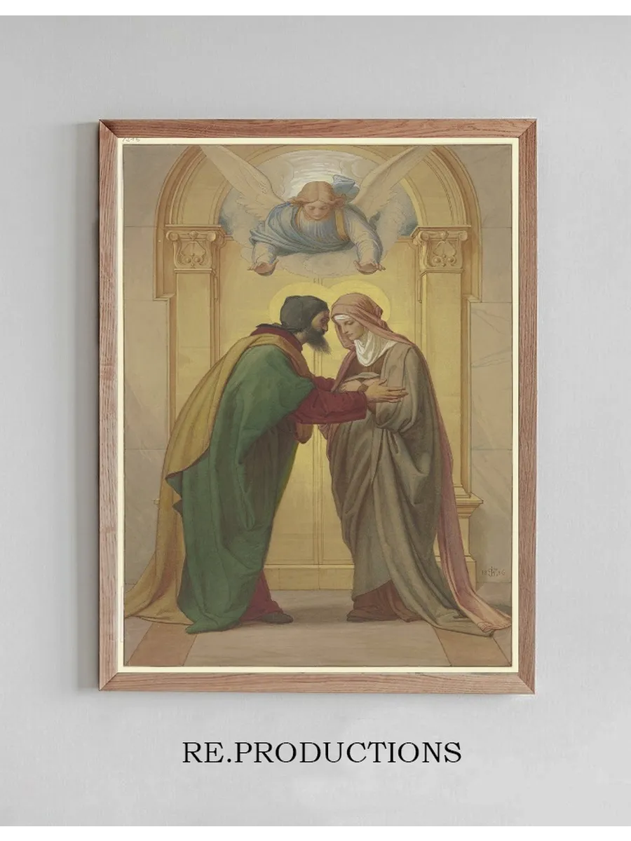 Begegnung Joachims Und Annas an Der Goldenen Pforte