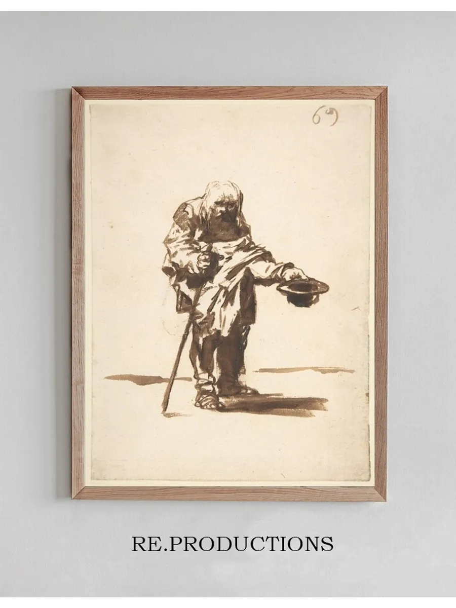 Beggar with a Staff in His Right Hand