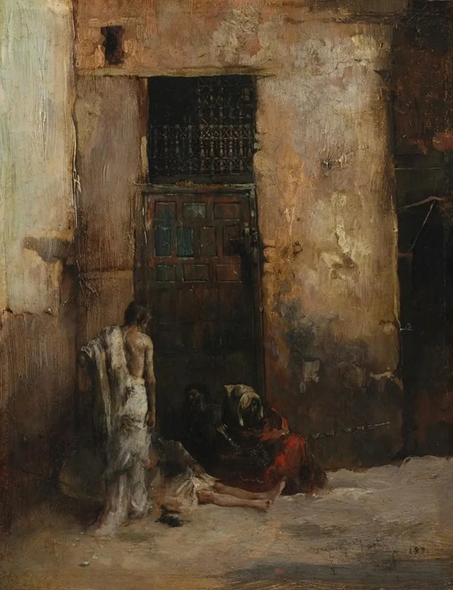 Beggars by a Door