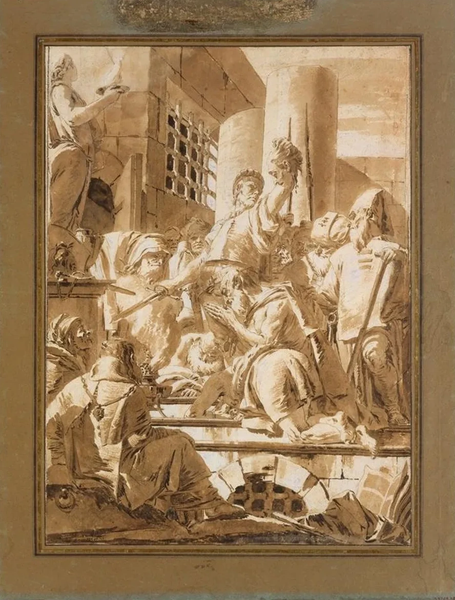 Beheading of Two Male Saints