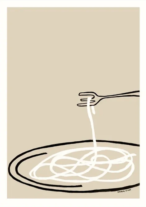 Beige Pasta
