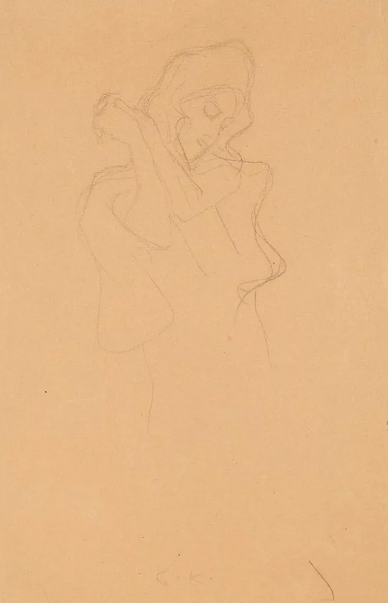 Bekleidete Figur Nach Rechts (dressed Figure to the Right)
