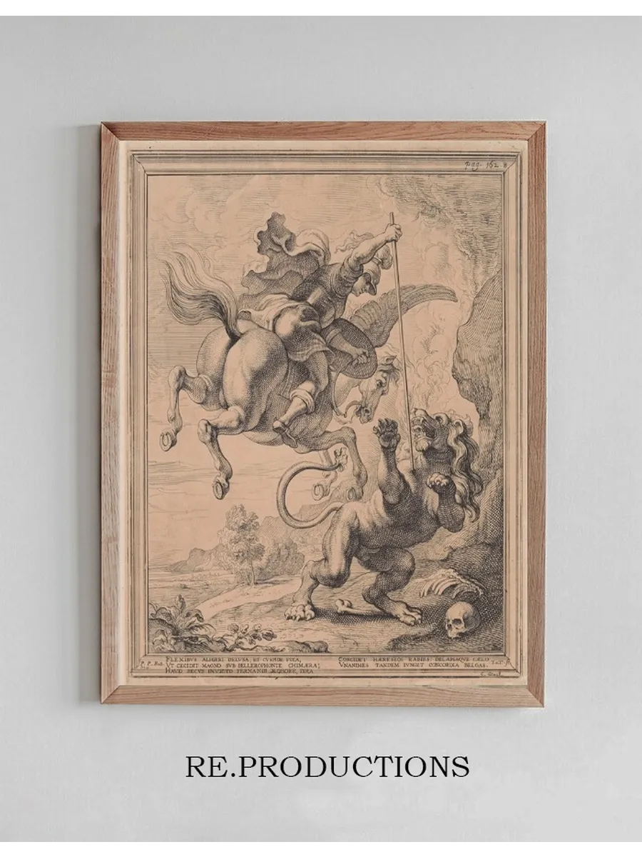 Bellerophon Killing the Chimera