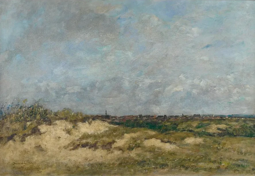 Berck, les Dunes Par Gros Temps