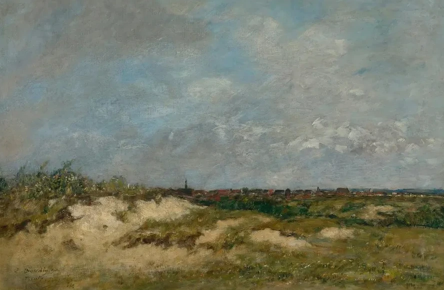 Berck. Les Dunes Par Gros Temps