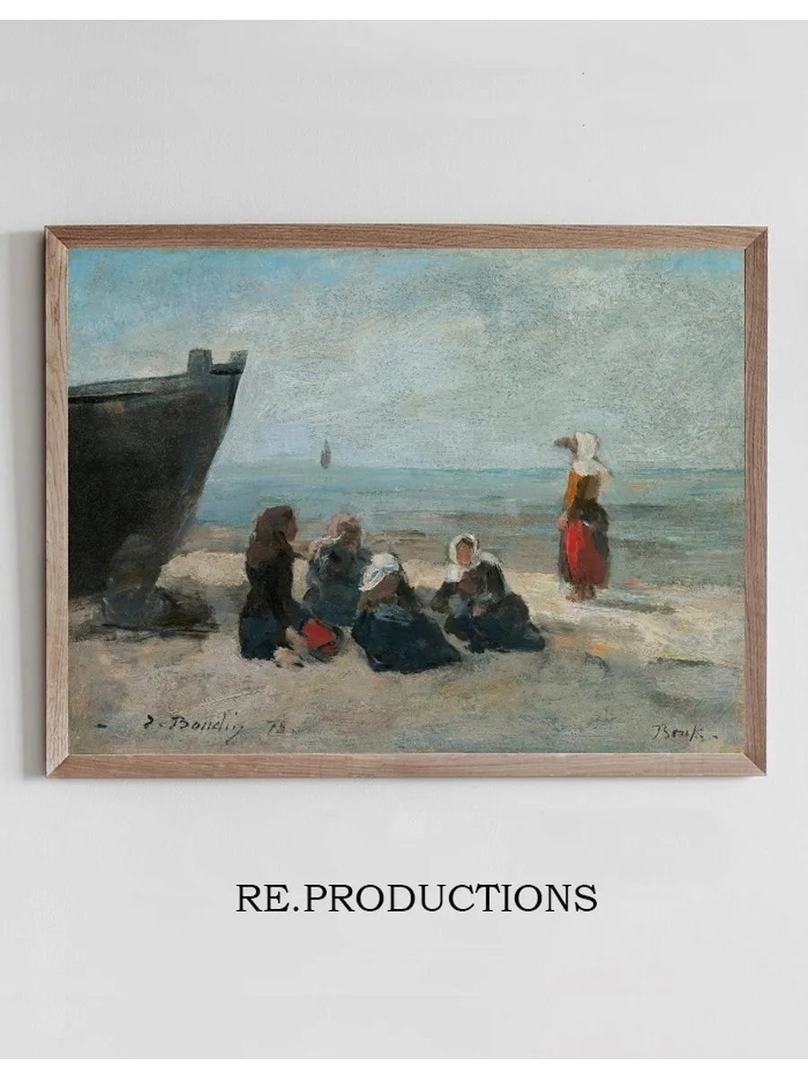 Berck. P cheuses Guettant Le Retour Des Barques