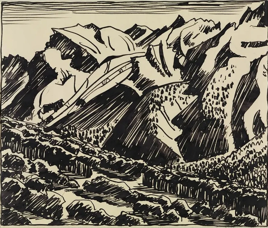 Berglandschaft IM Bergell
