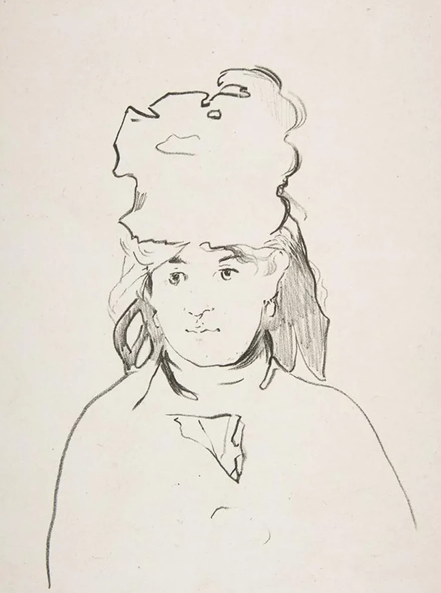Berthe Morisot (in Silhouette)