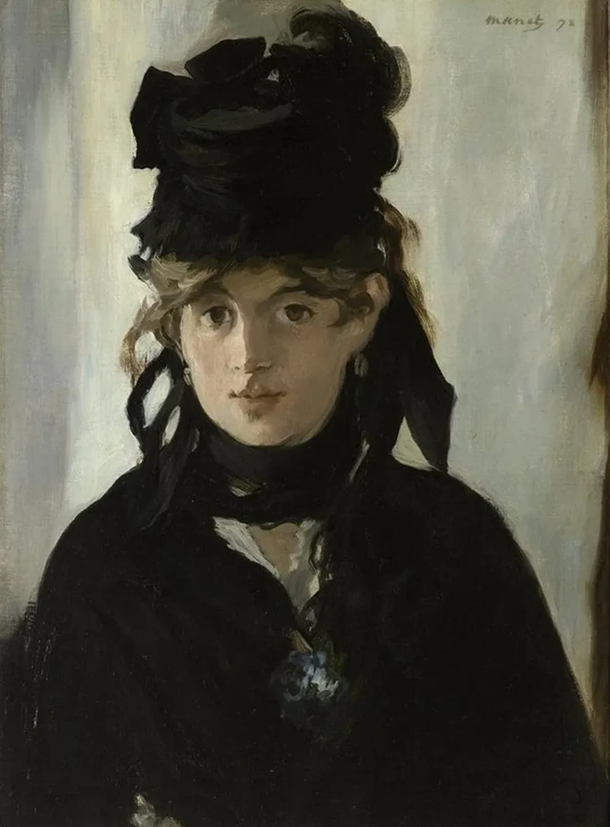 Berthe Morisot With A Bouquet Of Violets