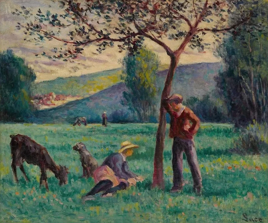 Bessy - Cur - Cure, Paysage Au Pommier