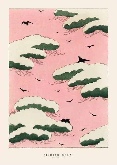 Bijutsu Sekai - Pink sky