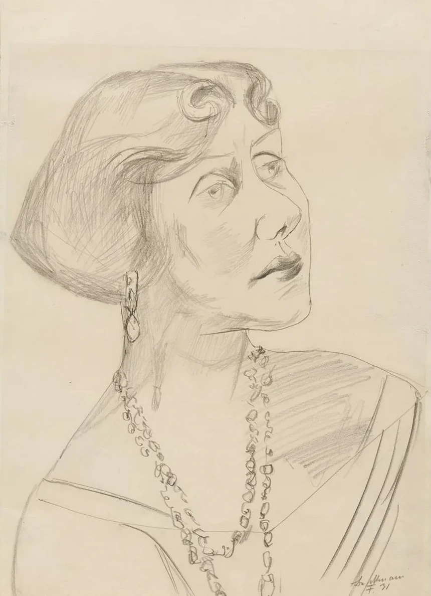Bildnis LILLI von Schnitzler - Mallinckrodt