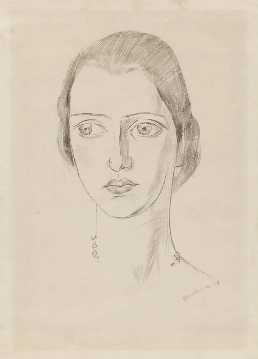 Bildnis Marie - Louise von Motesiczky