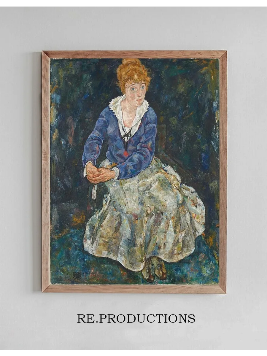 Bildnis der Frau des K nstlers, Edith Schiele
