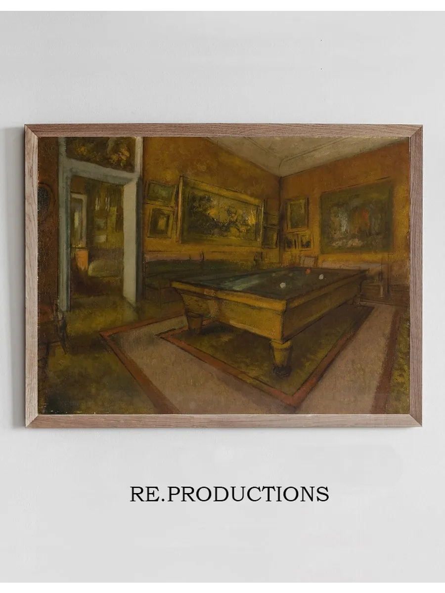 Billiard Room at M nil - Hubert