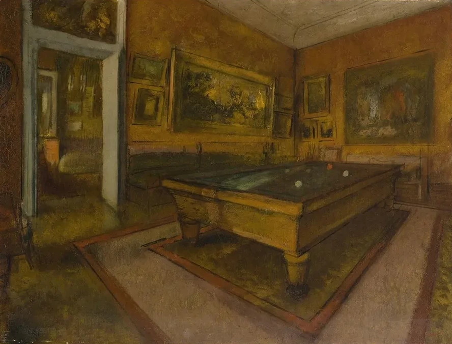 Billiard Room at M nil - Hubert