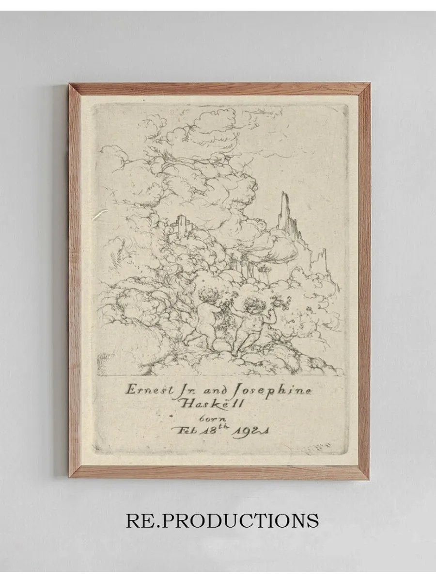 Birth of Ernest Jr., and Josephine Haskell
