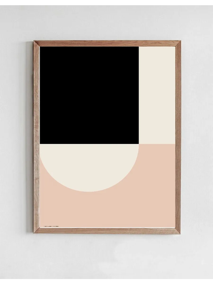 Black Above Pink