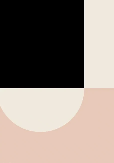 Black Above Pink