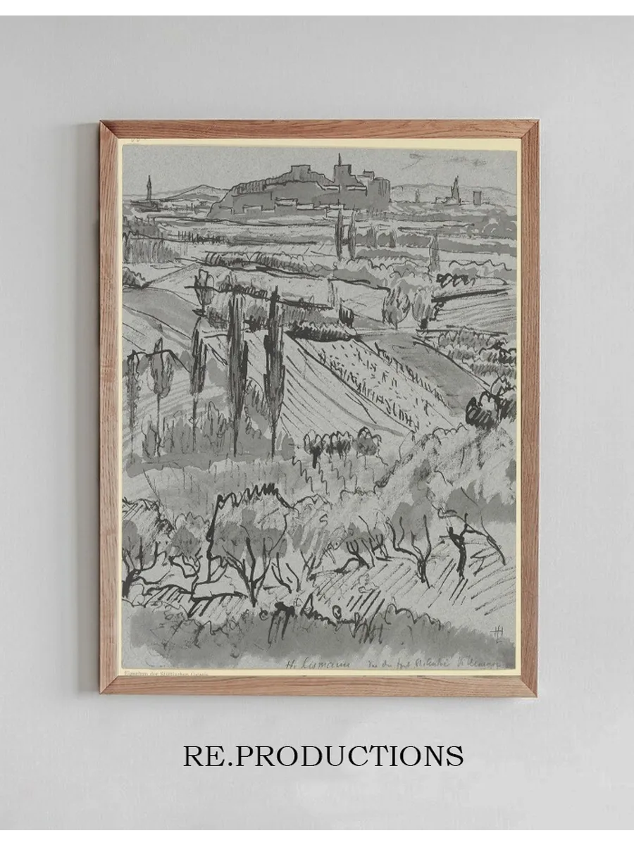 Blick auf Fort St. Andr bei Villeneuve