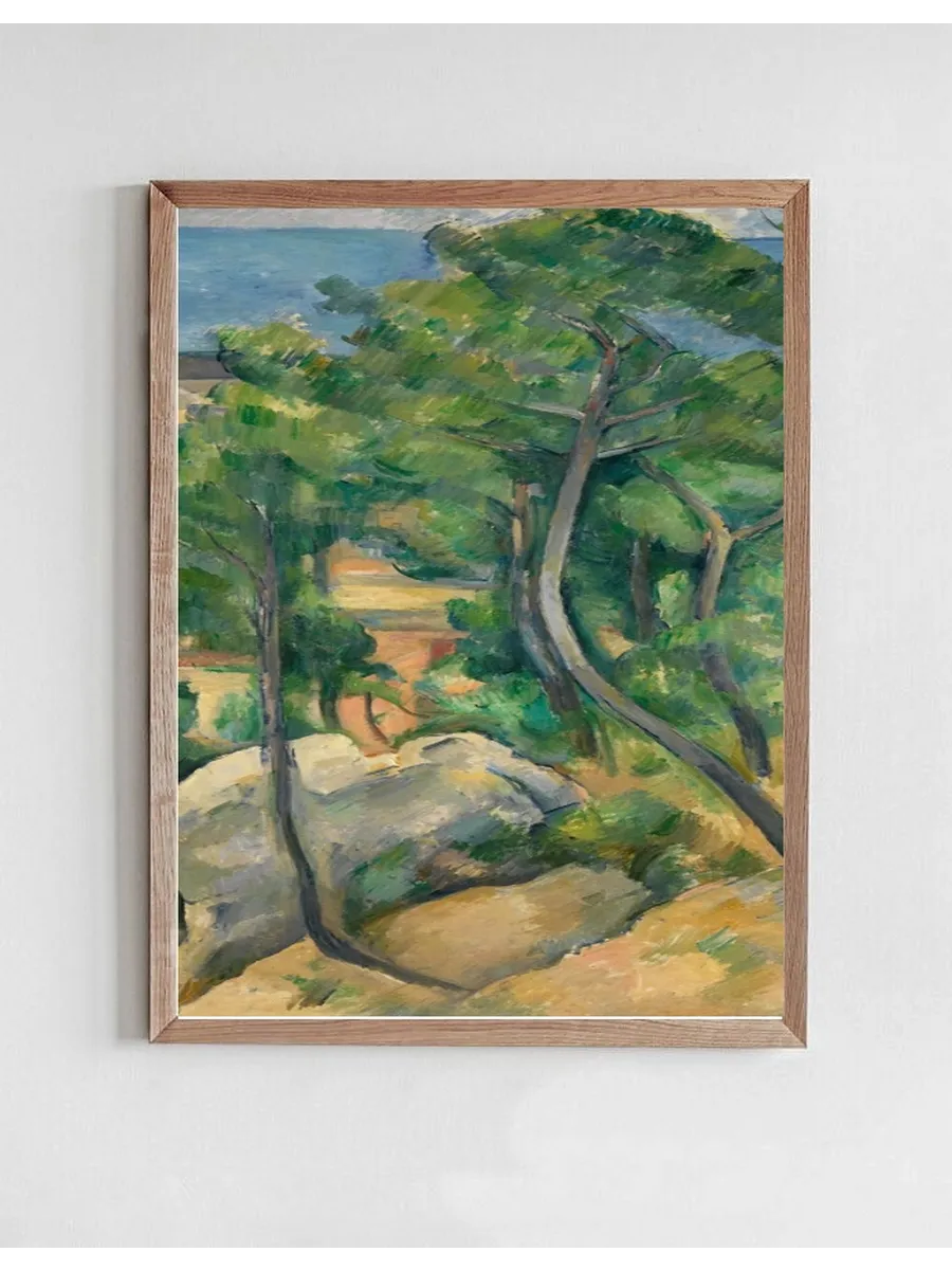 Blick auf das Meer bei L Estaque