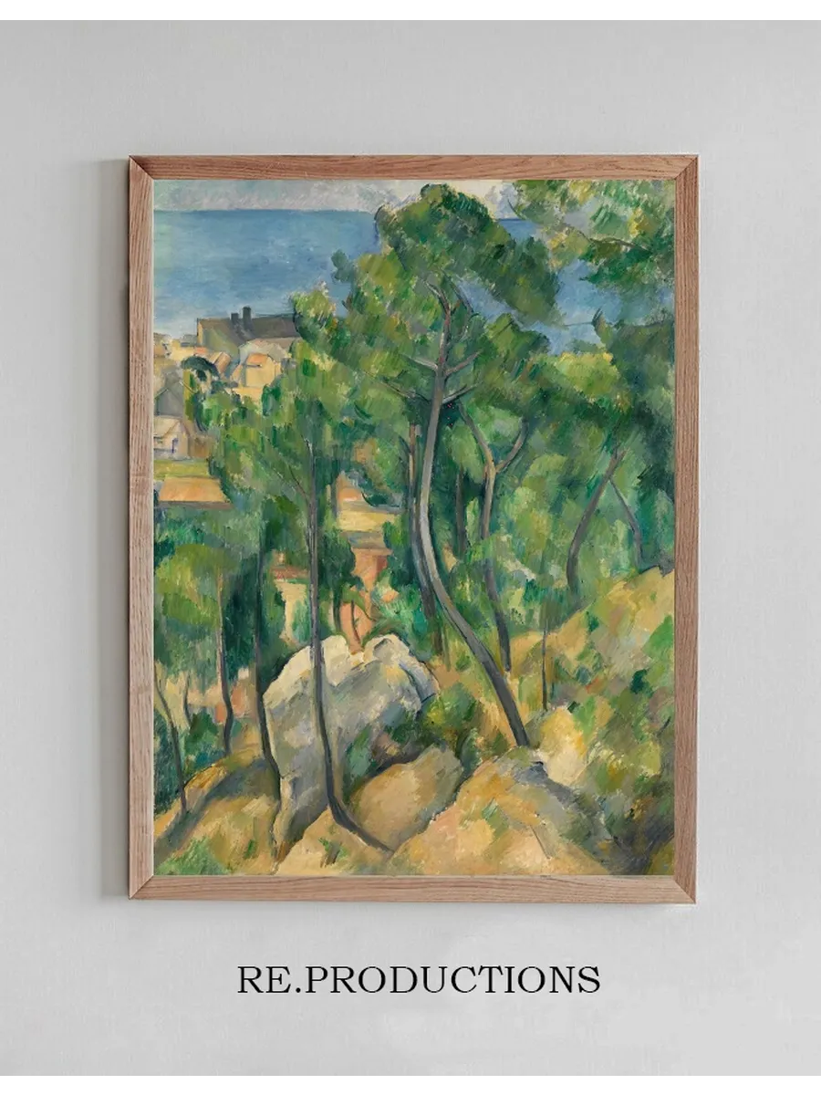 Blick auf das Meer bei L Estaque