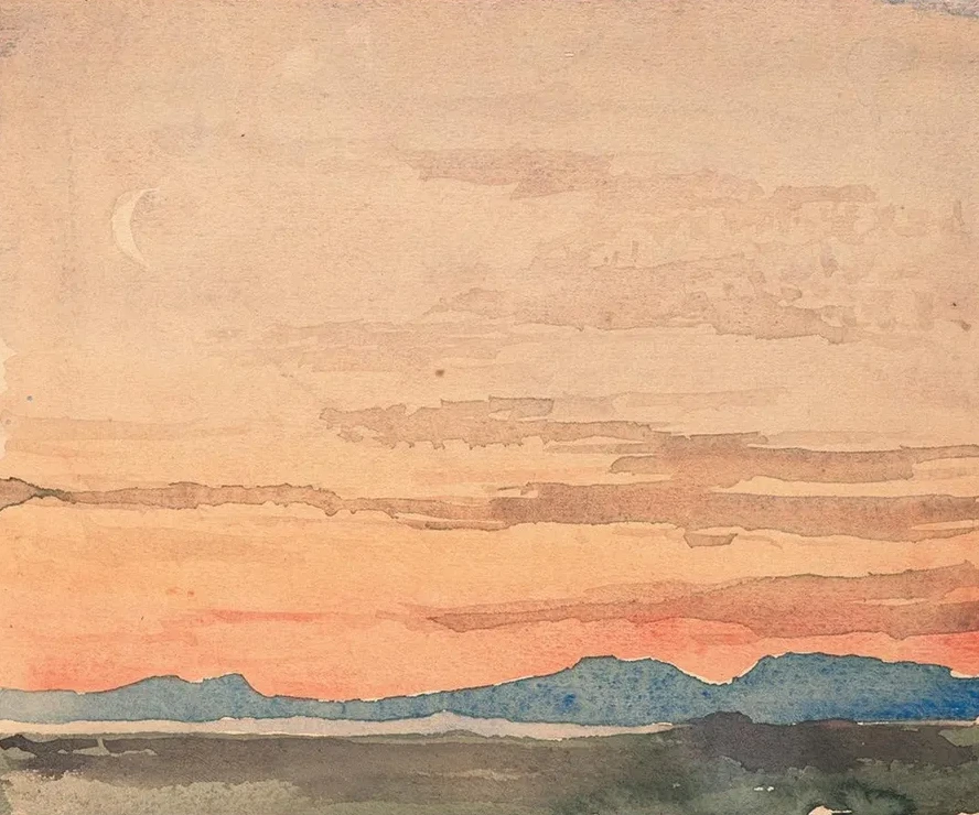Blick Auf Das Nordostende Des Neuenburger Sees von Ins Aus Bei Abendd Mmerung