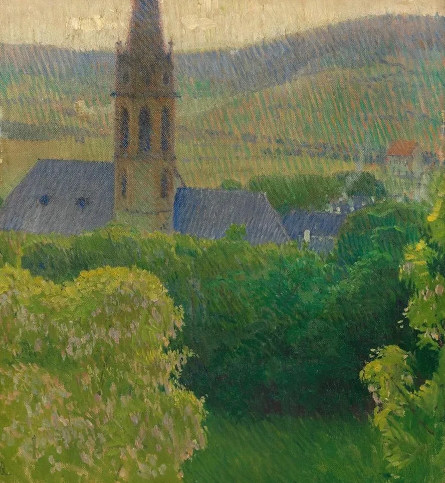 Blick Auf Die Heiligenst Dter Pfarrkirche (st. Michael)