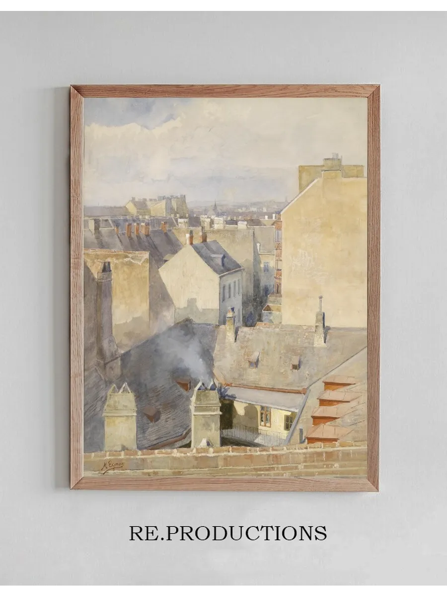 Blick Aus Dem Atelier Klagbaumgasse Wien