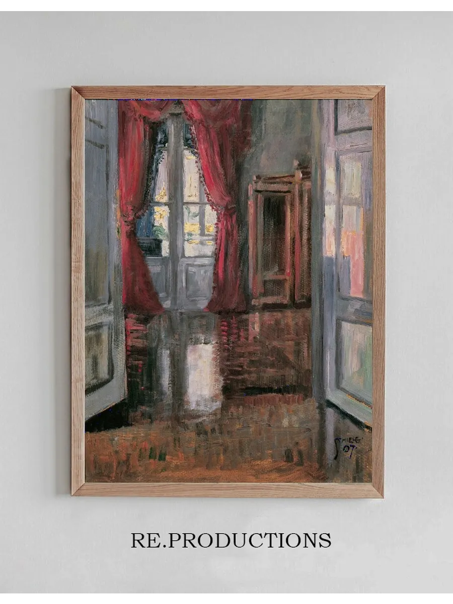 Blick in Die Wohnung von Leopold Und Marie Czihaczek