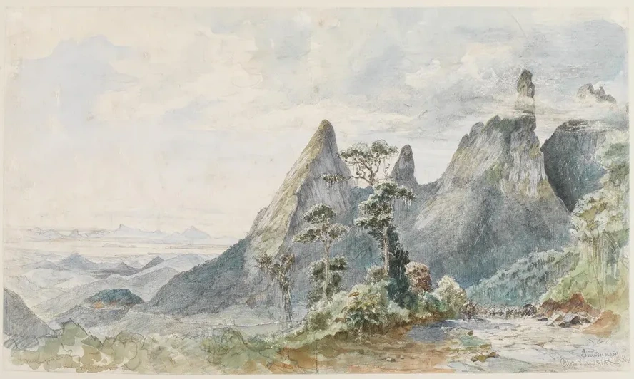 Blick Zum Orgelgebirge