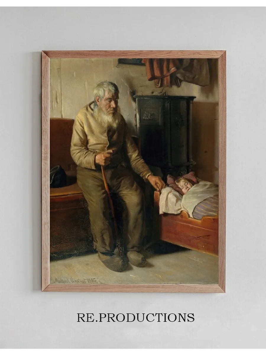 Blind Kristian Minding a Child