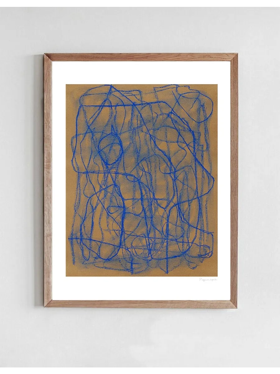 Blue Doodle