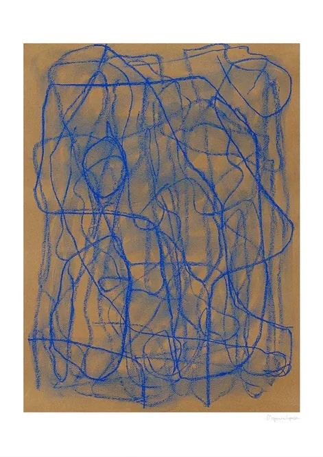Blue Doodle