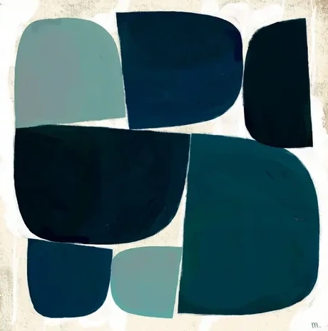 Blue Pebbles