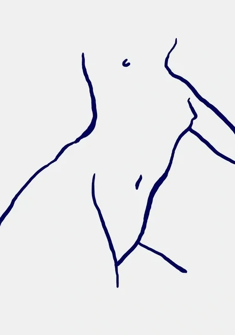 Blue Sketch