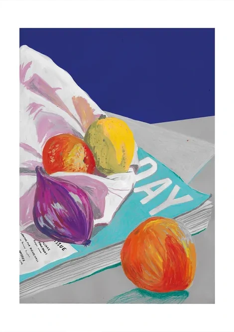 Blue Still life