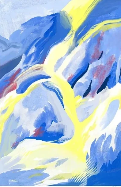 Blue Strokes